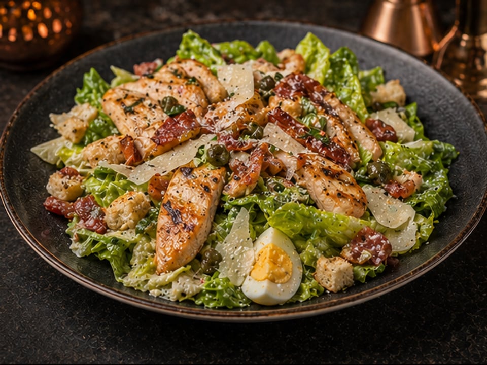 Classic Caesar with chicken
