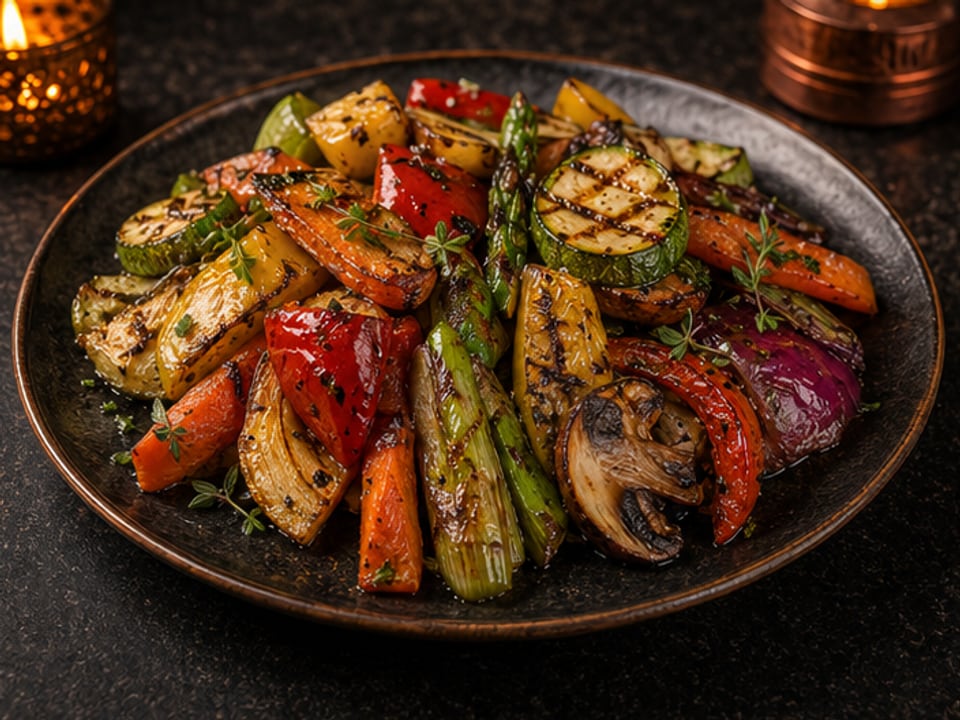 Grilled vegetables